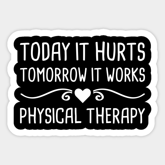 Cute Therapist Physical Therapy Graphic Sticker by MeatMan